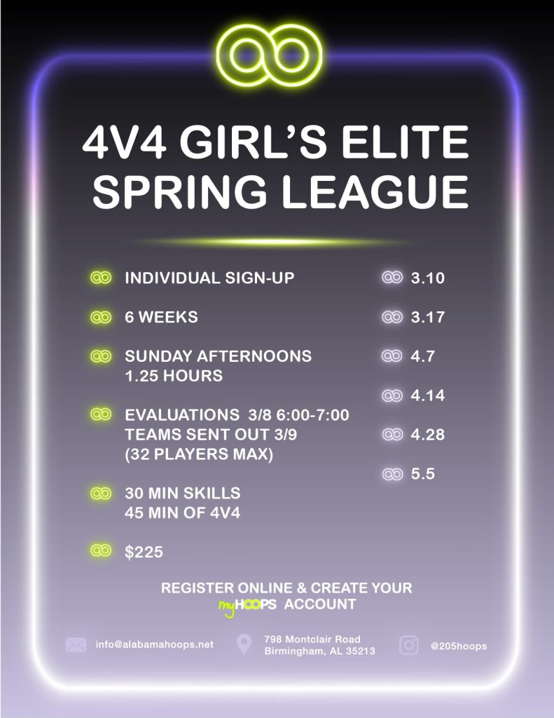 Alabama Hoops Basketball League And Camps